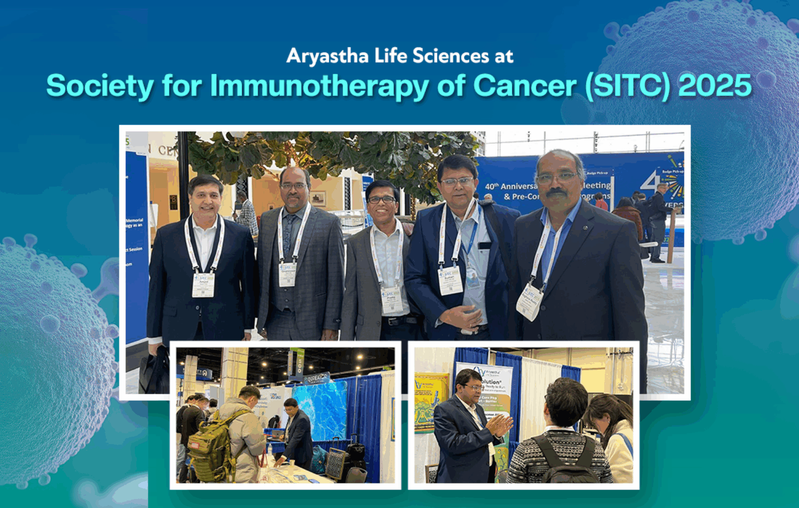 Aryastha Life Sciences at Society for Immunotherapy of Cancer (SITC) 2025
